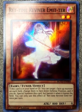 游戏王 美英一刷  ROTD-EN088  SR 活回忆之羽衣精 E4B KQ3