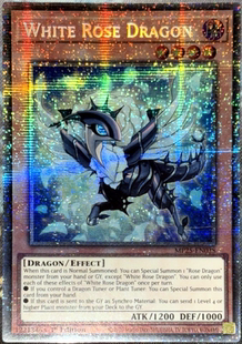 RN2 STAR白蔷薇龙 游戏王美英一刷MP25 EN038