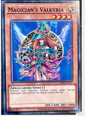 游戏王美英非刷LDK2-ENY17 N魔术女武神 HC1 Magician's Valkyria