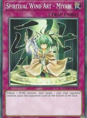 游戏王 美英一刷 SDCH-EN030 N 地灵术-铁  V1