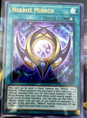 游戏王 美英一刷 DUPO-EN097 UR  影灵衣的降魔镜 H1C