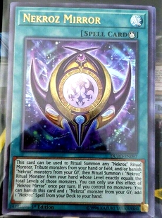 游戏王 美英一刷 DUPO-EN097 UR 影灵衣的降魔镜 H1C