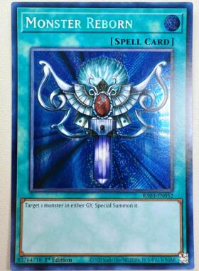 游戏王 美英一刷RA03-EN052 SCR 死者苏生 HI3