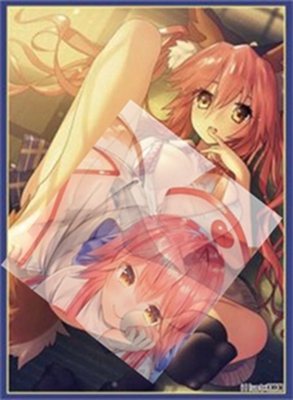 游戏王动漫 妹套 FATE FGO 玉藻前 小玉 会场 限定 卡套 牌套 6DL