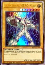 Yu-Gi-Oh, American and British limited brush DUPO-EN102 UR Elemental Hero New Yuxia P3B