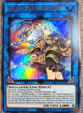 游戏王 美英一刷 MP21-EN072 UR 清冽之水灵使 艾莉娅 CC1 TF23