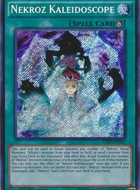 游戏王 美英一刷 THSF-EN021 SCR 影灵衣的万华镜 CR3