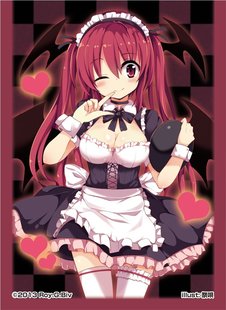 游戏王动漫妹套 东方 小恶魔 会场限定绝版卡套牌套 现货VG MTG