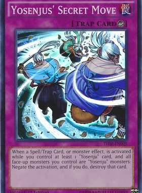 游戏王 美英一刷 THSF-EN009 SR 妖仙兽的秘技 FM2