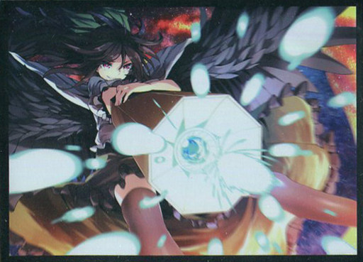 游戏王动漫妹套 东方 灵乌路空 c84会场限定卡套 牌套 9c1