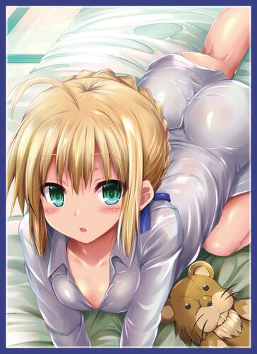 卡套日谷Saber吾王睡衣