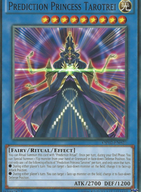 游戏王 美英无刷 OP02-EN021 N 圣占术姬 塔罗光巫女 IM1