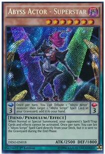 大明星 游戏王美英一刷 BL3 魔界剧团 SCR DESO EN018