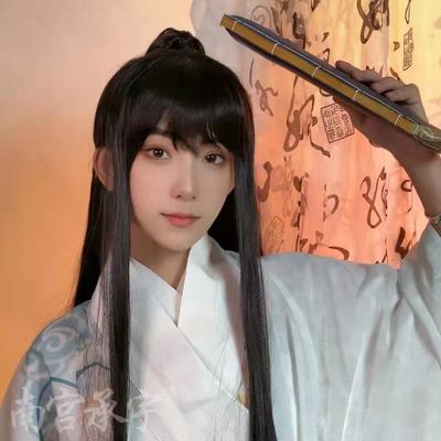 白柳薛洋大又又分体假发