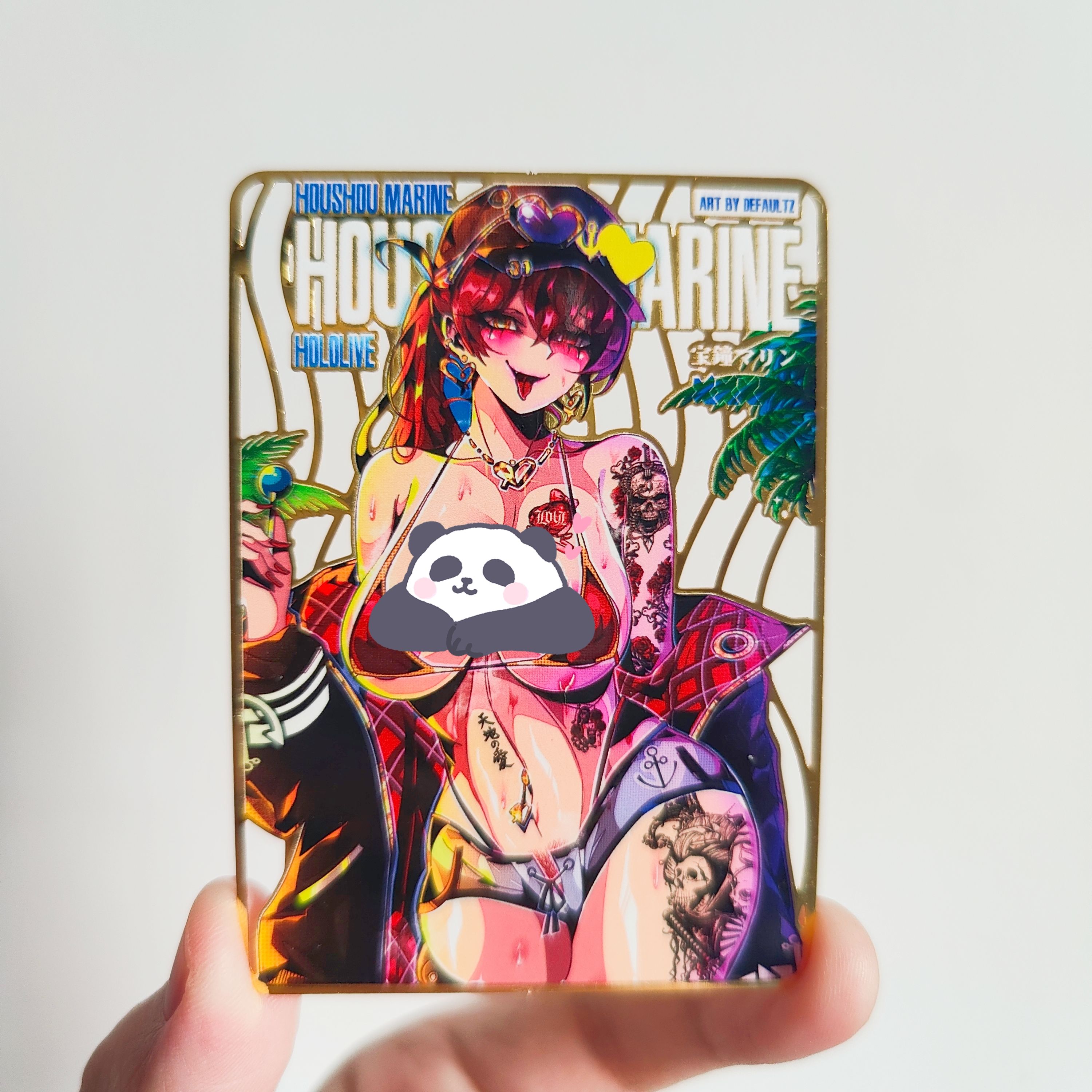 碧蓝航线 原神 nikke 同人金属书签  性感  个性创意小礼品 diy