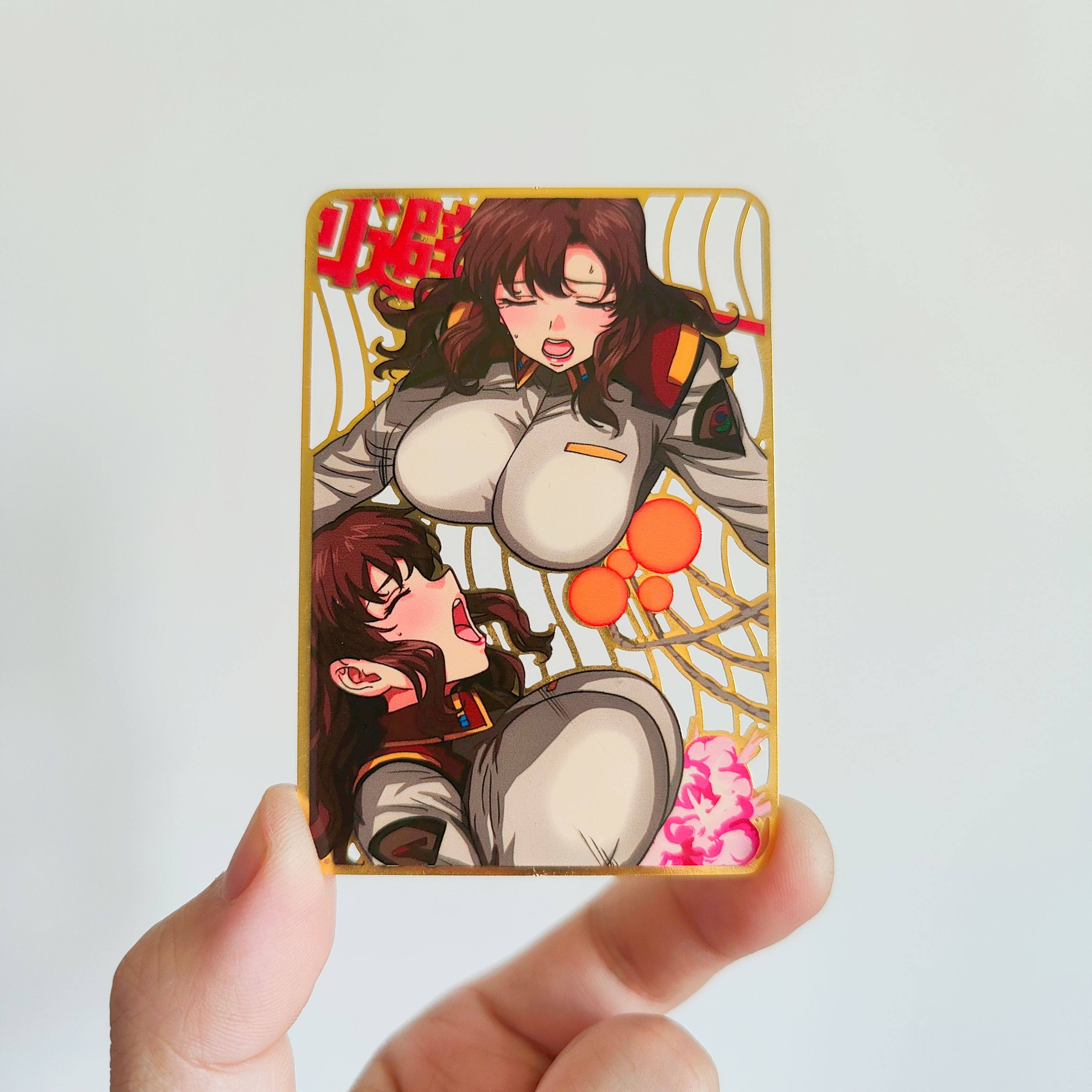 高达seed 玛琉 舰长 同人金属收藏卡  任务面板冰可乐胜急年,模玩/动漫/周边/娃圈三坑/桌游,动漫徽章/立牌,淘宝优惠券,粉丝福利购,淘宝优惠卷