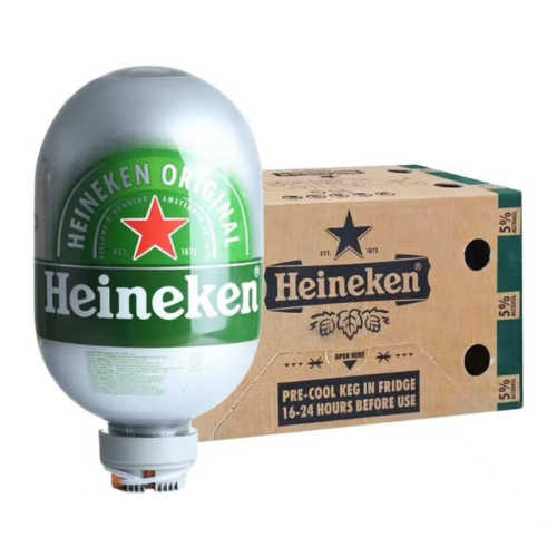 喜力胶囊啤酒8L原装进口