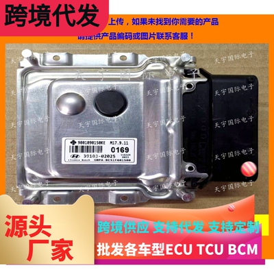 适用现代发动机电脑板ECU 39103-02025 0169 M17.9.11  克隆匹配