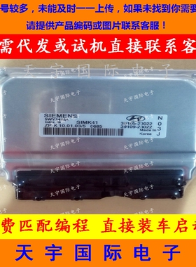 现代伊兰特发动机电脑 39109-23022/39105-23022/5WY1445A 新