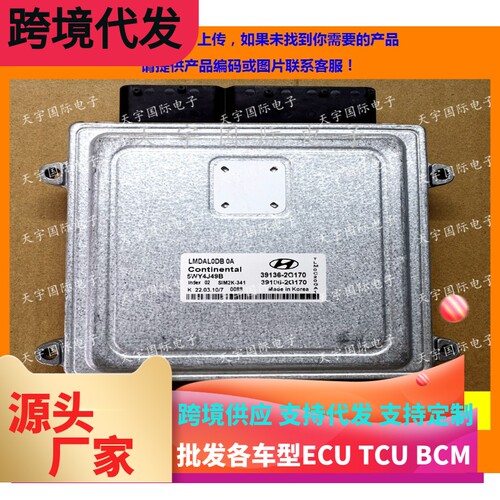适用现代电脑板ECU 39136-2G170 39106-2G170 5WY4J49B SIM2K-341