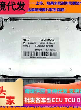 适用长城发动机电脑板ECU B6000825 SMW252143 28190870 MT80