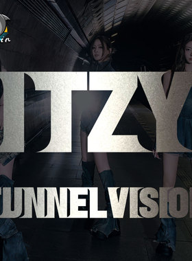 itzy演唱会TUNNELVISION应援痛车烫金烫银车贴电动车身后窗装饰贴