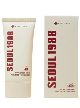KSECRET SEOUL1988 防晒霜 松树+神经酰胺不油腻清爽持久隔离50ml