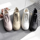 断码特价捡漏俄罗斯单冬季真皮小白鞋女加绒保暖棉鞋百搭休闲板鞋