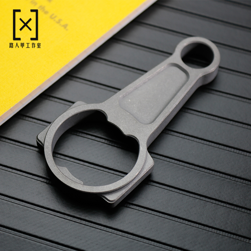 21edc路人甲活塞开瓶器钛合金用