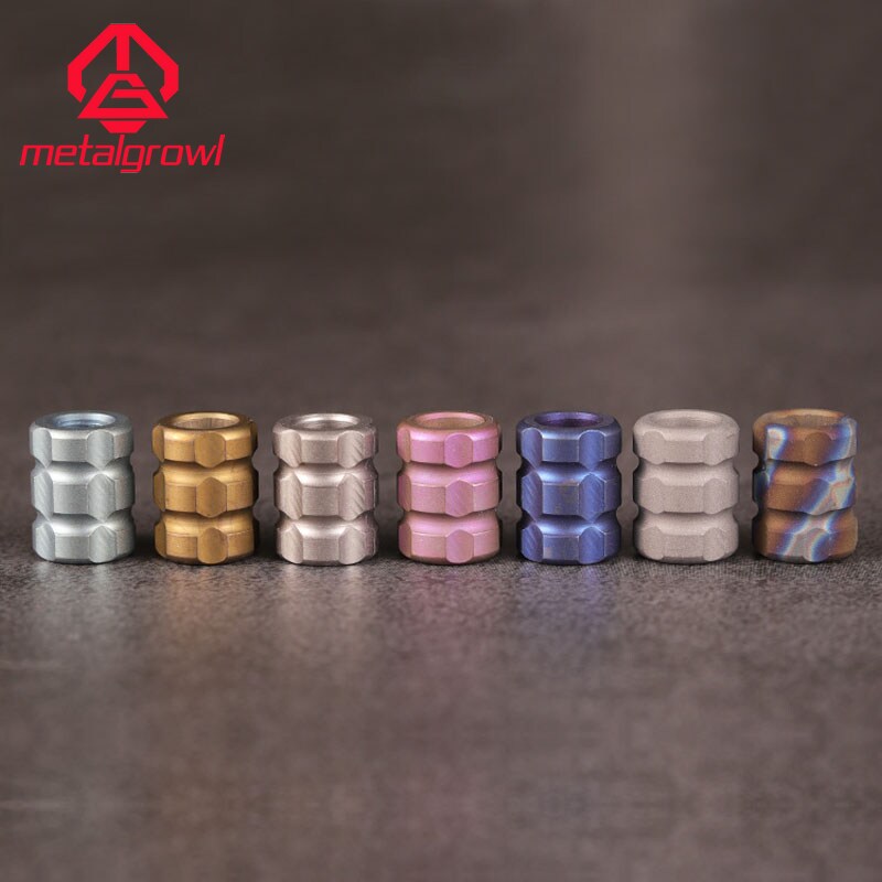 香港mg炫彩钛合金刀坠C款DIY个性伞绳创意配饰户外吊坠挂件礼EDC