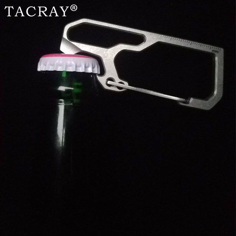 泰锐钛合金登山扣开瓶器便携挂扣