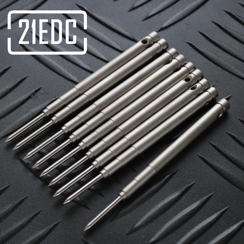 21EDC钨钢欧标G2笔芯配件战术笔