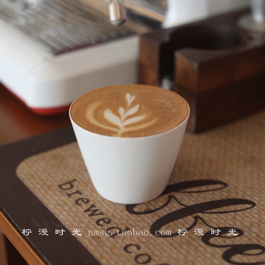 纯色猪口杯咖啡杯手握杯日式极简陶瓷精致高级感哑光咖啡拉花杯