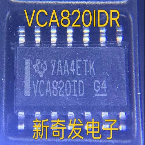 VCA820ID VCA820IDR进口原装  dB线性可变增益控制放大器 SOP14