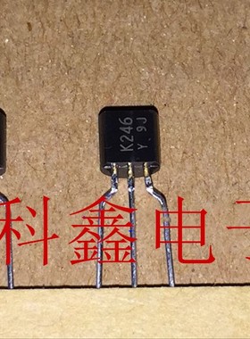 三极管2SK246-Y  2SK246  2SK246-GR  K246  TO-92 全新进口原装