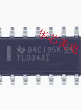 TL034AIDR  SOP14  TL034AI  TL034A1 运算放大器 全新原装