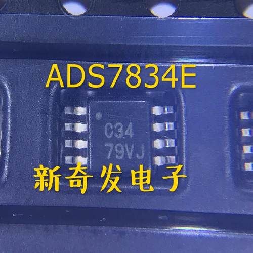 ADS7834E/250 ADS7834E 印记 A34C34 MSOP-8 模数转换器