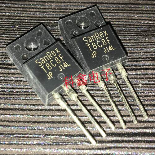 洗衣机双向可控硅T8C8F TMG8C80F ADT8C80F 8A 800V   全新原装