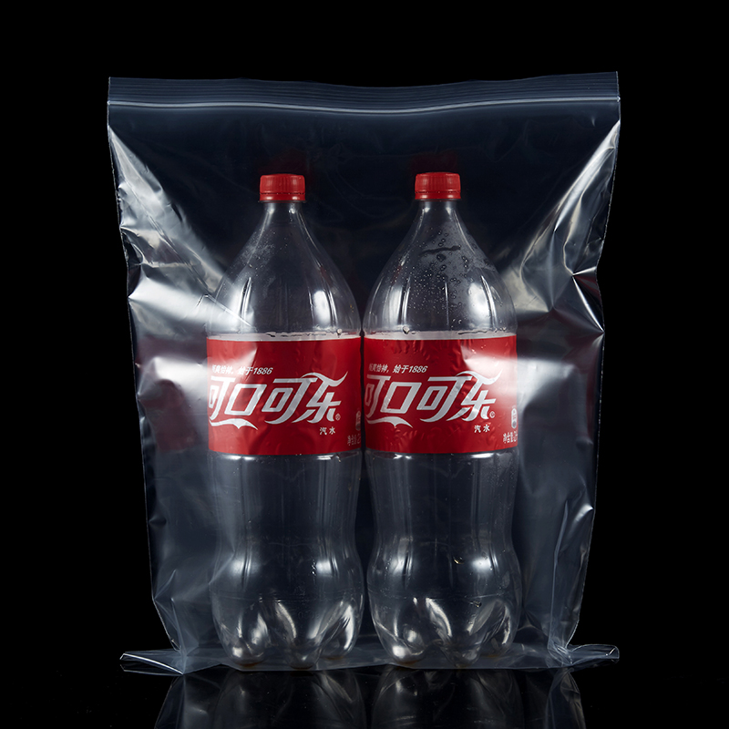 PE透明自封袋双面10丝*36*48cm中厚大号密封塑料定制包装10个