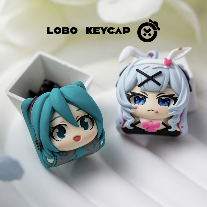 初音未来系列客制化个性树脂机械键盘帽二次元少女可爱二创ESC