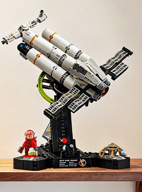中国积木挽救计划极限返航11389太空飞船男孩成人高难度拼装玩具