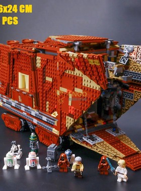 中国积木星球大战75059沙漠爬行者UCS大型沙垒男孩拼装玩具05038