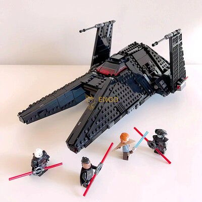 星战帝国裁判官运输机镰刀号积木