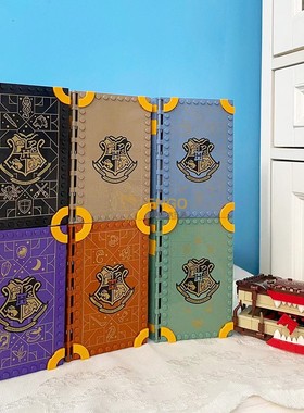 拼图拼搭哈利波特魔法书变形课防御课魔咒课男孩拼装玩具中国积木