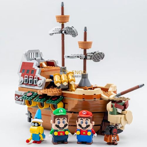 超级马里奥库巴飞船拼装积木