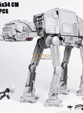 拼图拼搭75288星球大战ATAT步行机甲战象拼装中国积木模型玩具