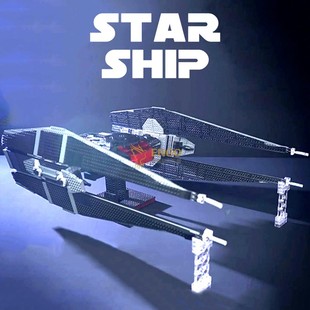 拼图拼搭75179星球大战巨大型凯洛伦钛战机拼装中国积木玩具21025