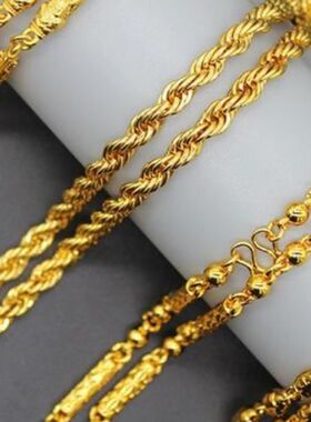 男士土豪粗链项链道具百搭