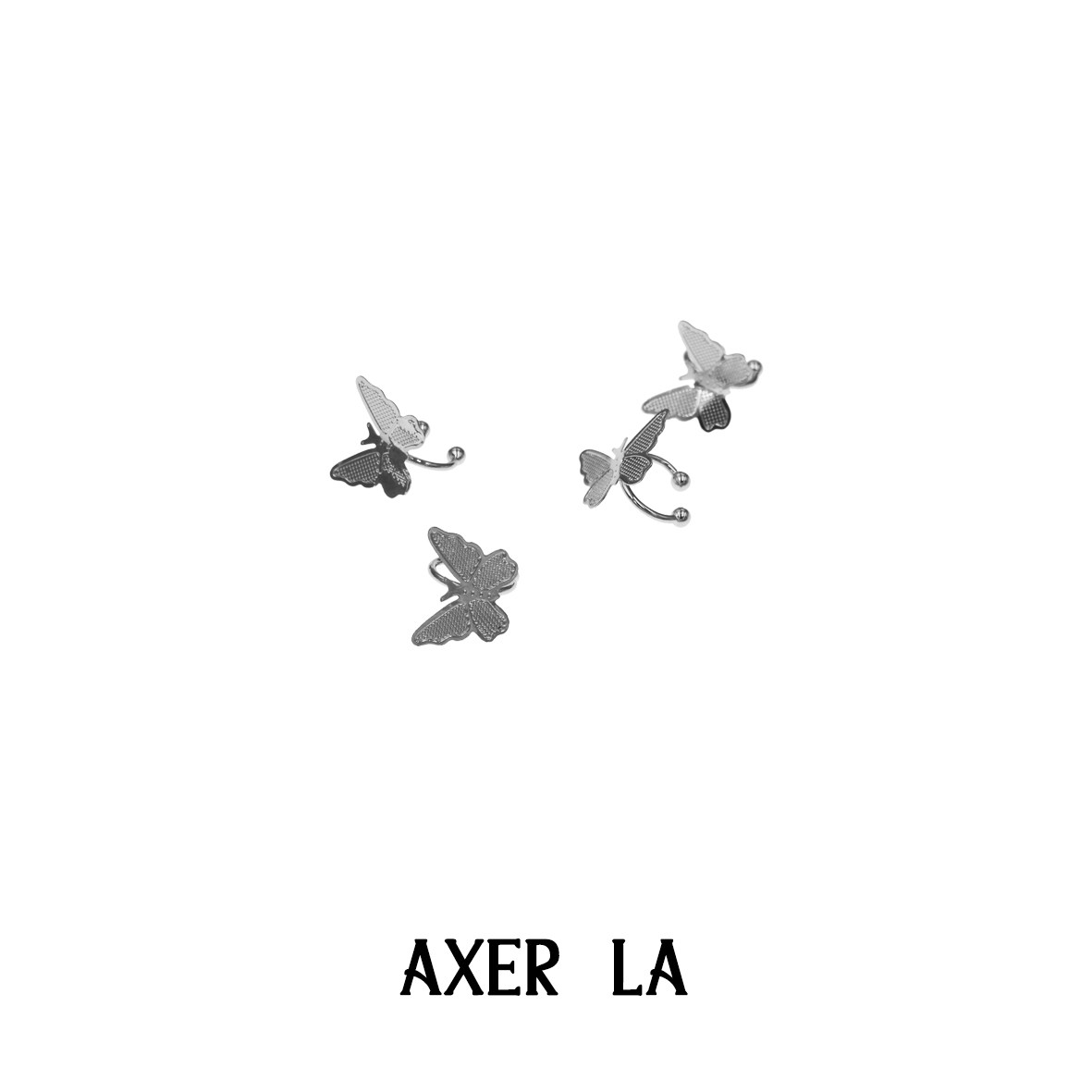 axer la 阿飞的小蝴蝶 翩翩飞 蝴蝶 神仙耳夹 戴上后捏紧 可调