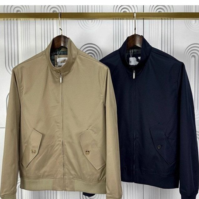 外贸法式男女款春秋款商务休闲多场合立领拉链长袖夹克外套